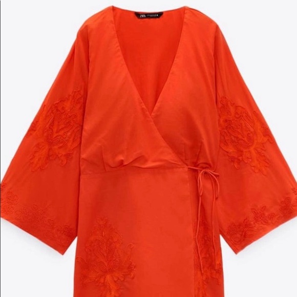 Red Zara Dress - Picture 3 of 5